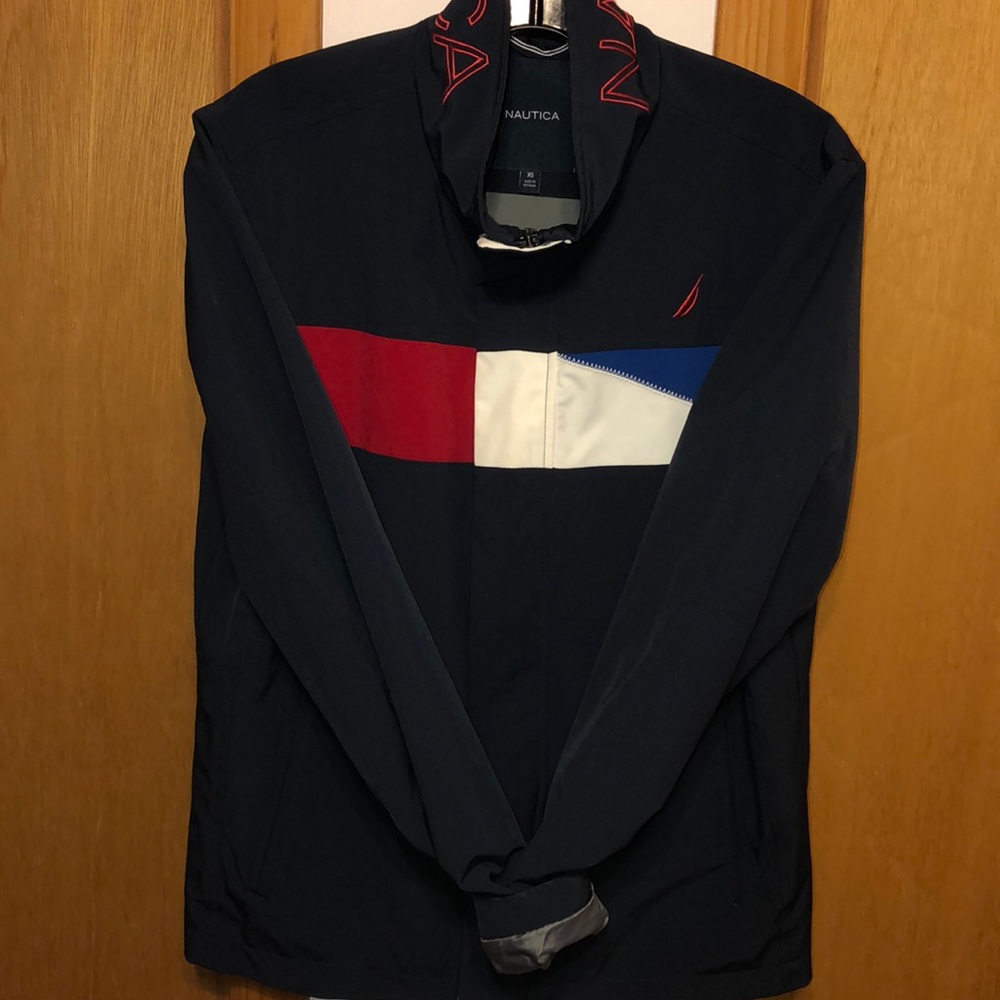 Nautical jacket. Navy blue